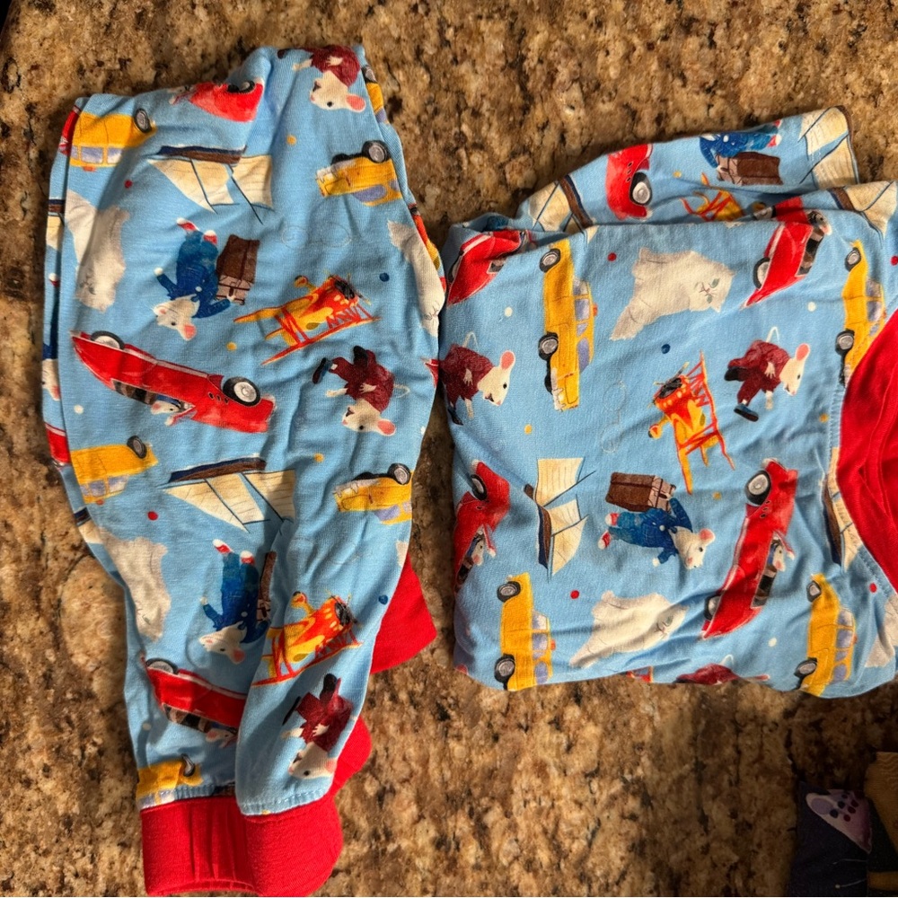 Kids Pajama Set with Fun Print
